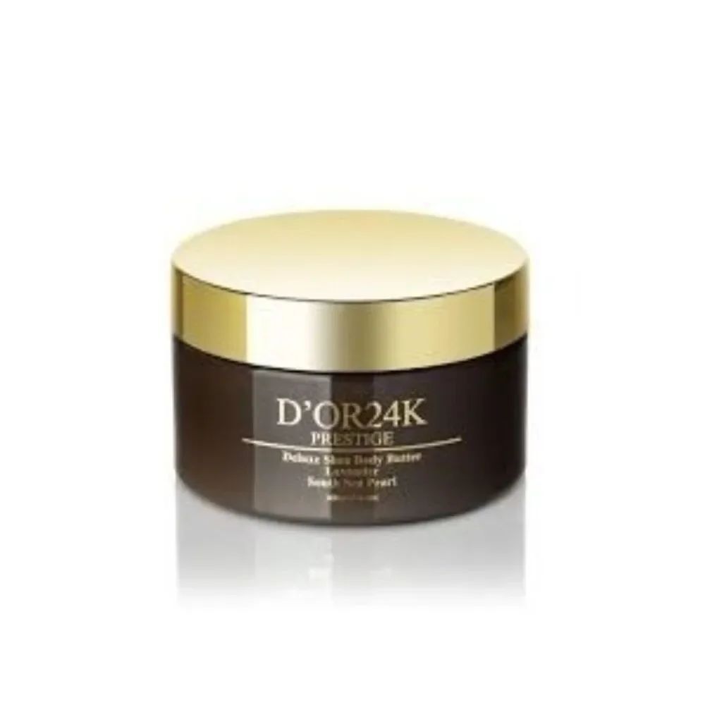 D’OR24K Deluxe Shea Body Butter Lavender South Sea Pearl 10oz